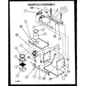 Amana GUD070X40A/P1164509F manifold assembly diagram