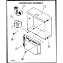Amana GUD070X40A/P1164509F control box assembly diagram