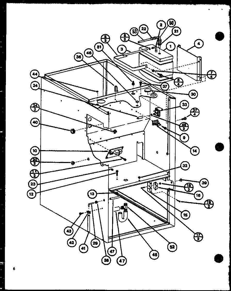 Amana EGHW100DC3/P6965902F (eghw100db3/p6965901f) (eghw100da3/p6874504f) diagram