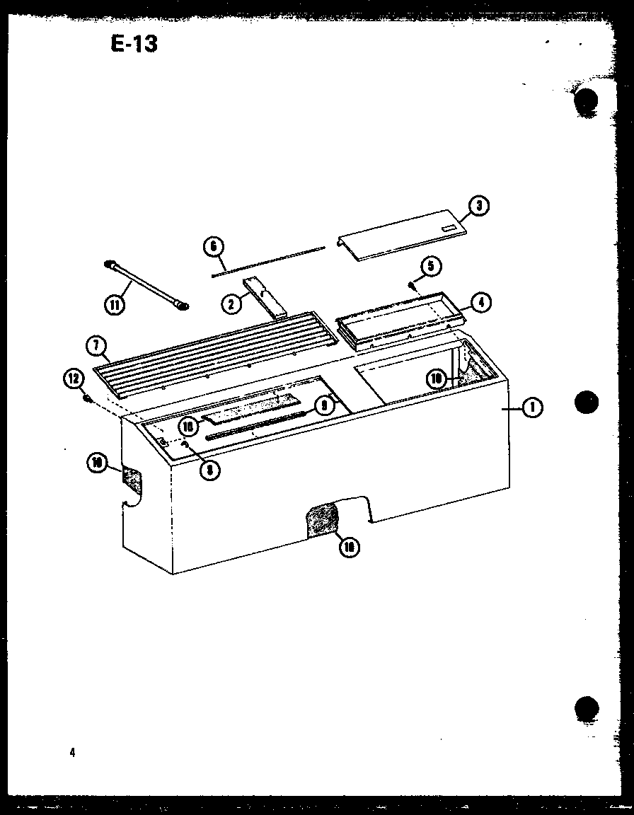 Amana 912-3E3.5T/P67858-29R front assembly diagram