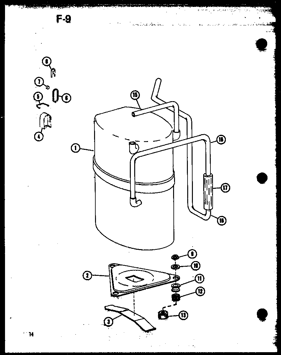 Amana 912-3E3.5T/P67858-29R compressor diagram