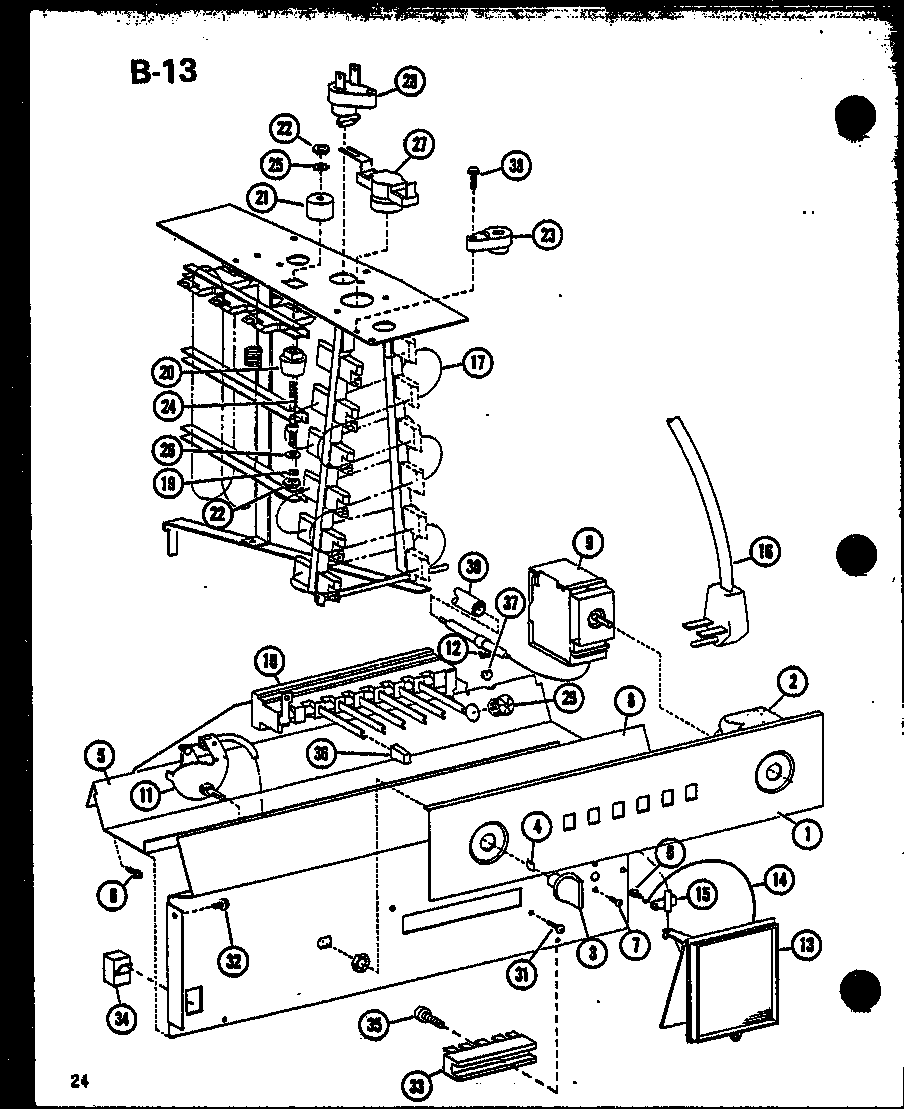 Amana 912-3HE5.0A/P68413-17R (909-4he3.5a/p68413-20r) (912-4he4.0s/p68413-21r) (912-4he4.0a/p68413-22r) (915-4he4.0a/p68413-23r) (915-4he4.0a/p68413-24r) diagram