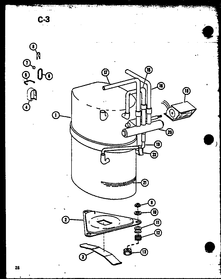 Amana 912-3HE5.0A/P68413-17R (909-4he3.5a/p68413-20r) (912-4he4.0s/p68413-21r) (912-4he4.0a/p68413-22r) (915-4he4.0a/p68413-23r) (915-4he4.0a/p68413-24r) diagram