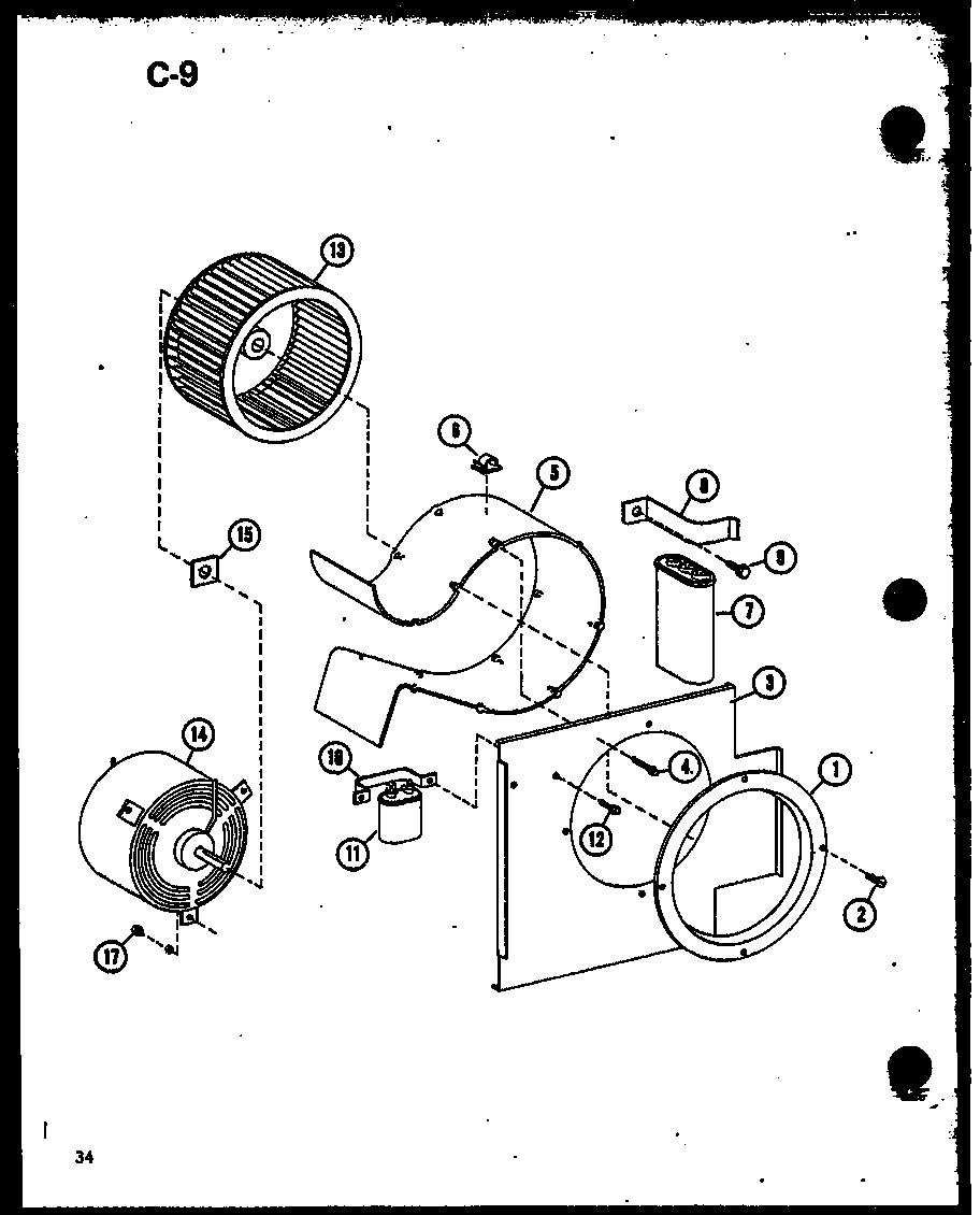 Amana 912-3HE5.0A/P68413-17R (915-3he3.5b/p68413-12r) (915-3he5.0b/p68413-13r) diagram