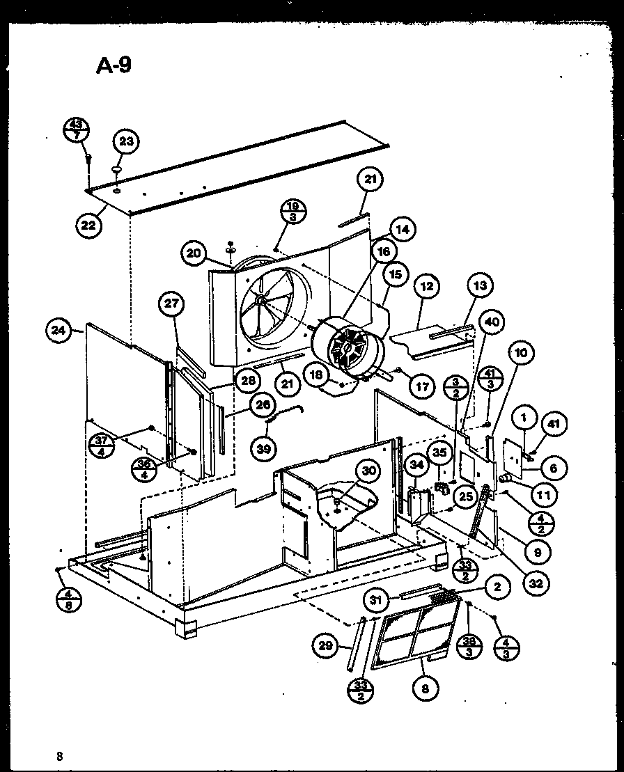 Amana 230V.-3.5KW (ptc09-300a/p69002-1r) (ptc09-400a/p69002-7r) (ptc09-500a/p69002-10r) diagram