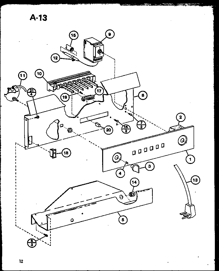 Amana 230V.-3.5KW (ptc09-300a/p69002-1r) (ptc09-400a/p69002-7r) (ptc09-500a/p69002-10r) diagram