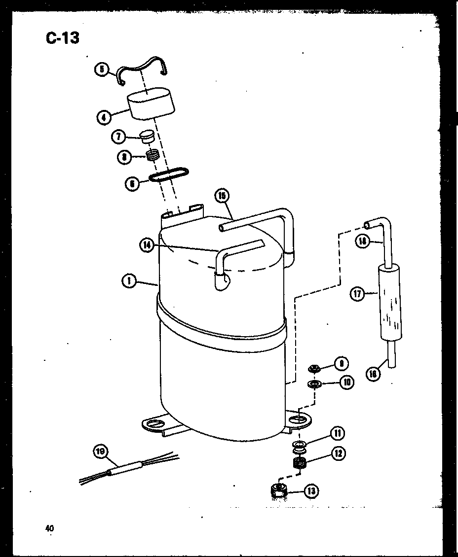 Amana 230V.-3.5KW (ptc15-300a/p69002-5r) (ptc15-400a/p69002-9r) (ptc15-500a/p69002-12r) (ptc15-300b/p69002-14r) diagram