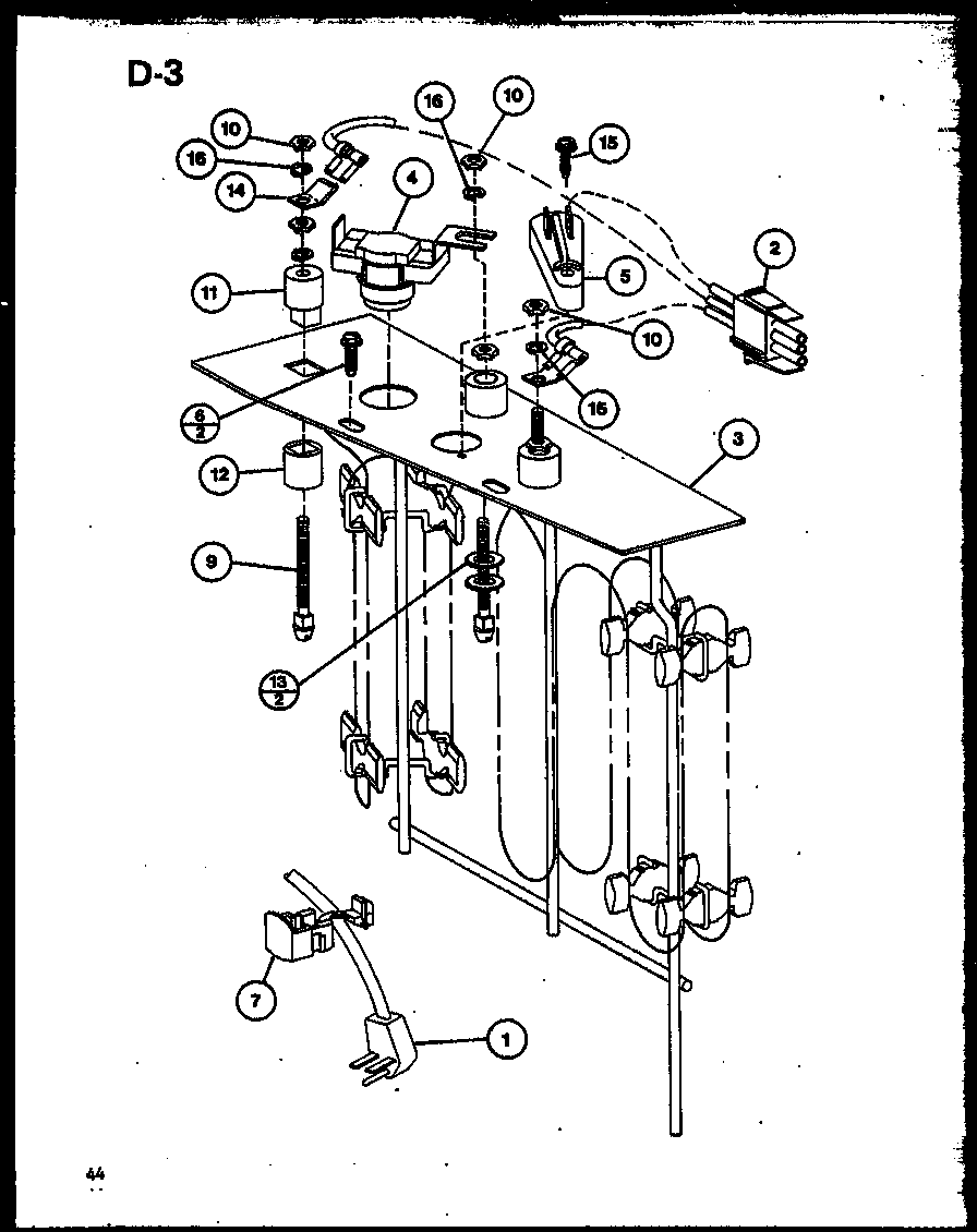 Amana 230V.-3.5KW (230v.-3.5kw) (265v.-4.0kw) (230v.-5.0kw) (265v.-5.0kw) (265v.-3.0kw) diagram