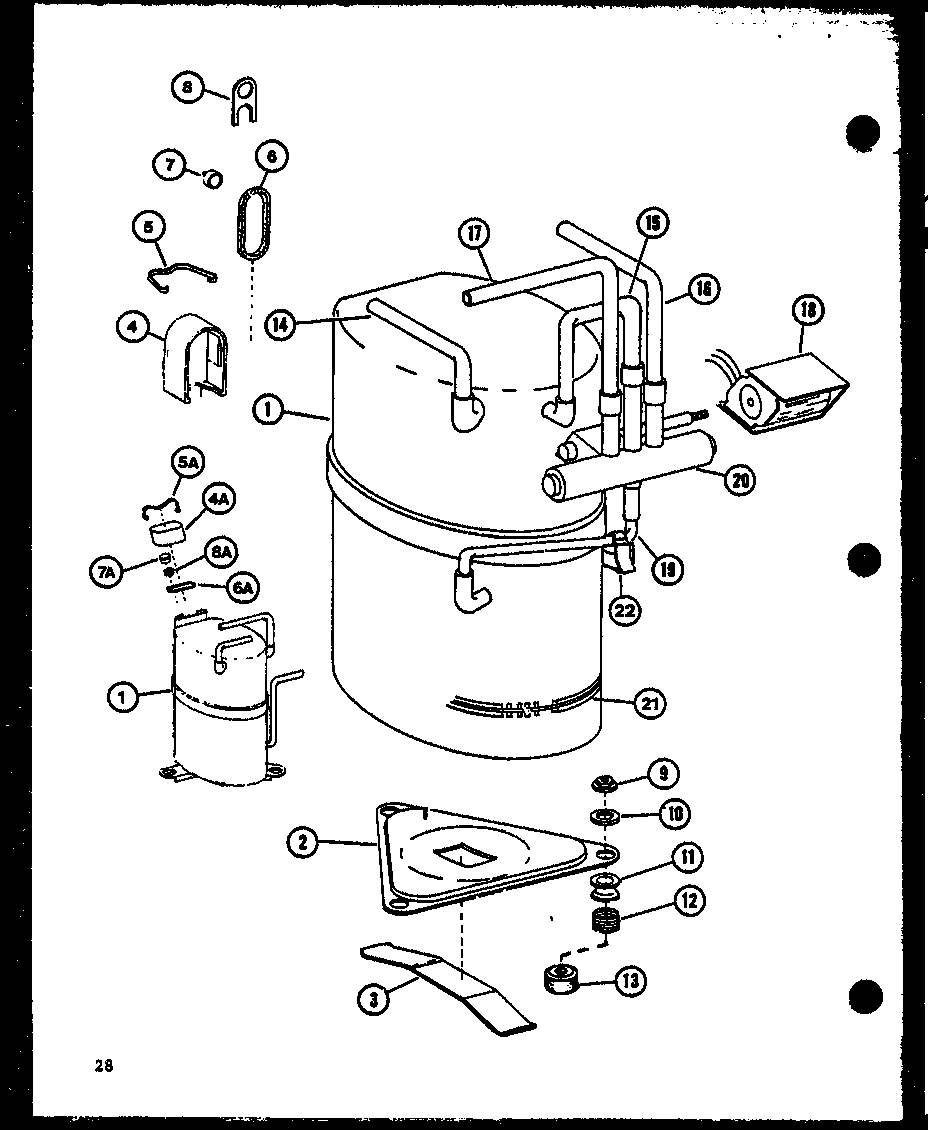Amana PTH12-400A/P69003-8R (pth12-300a/p69003-3r) (pth12-400a/p69003-8r) (pth12-500a/p69003-11r) diagram