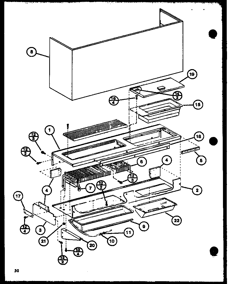 Amana PTH12-400A/P69003-8R control box diagram