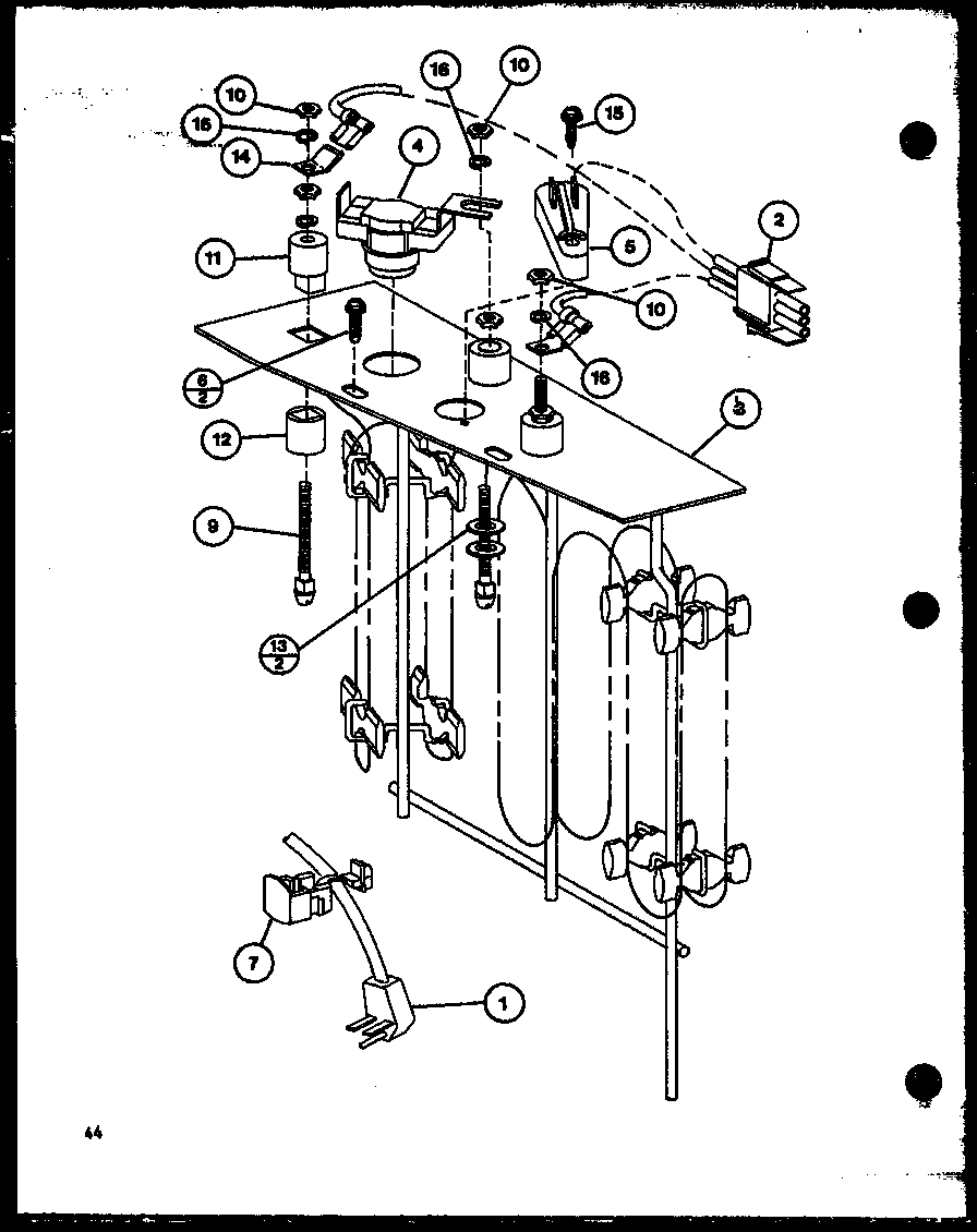 Amana PTC12-400B/P69002-39R (230v.-3.5kw) (265v.-4.0kw) (230v.-5.0kw) (265v.-5.0kw) (265v.-3.0kw) diagram