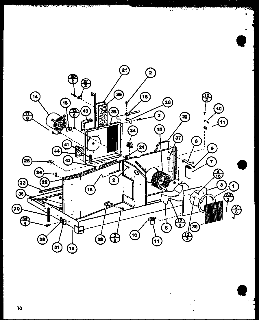 Amana PTH12-300B/P69003-40R (pth09-300c/p69003-30r) (pth09-400b/p69003-33r) diagram