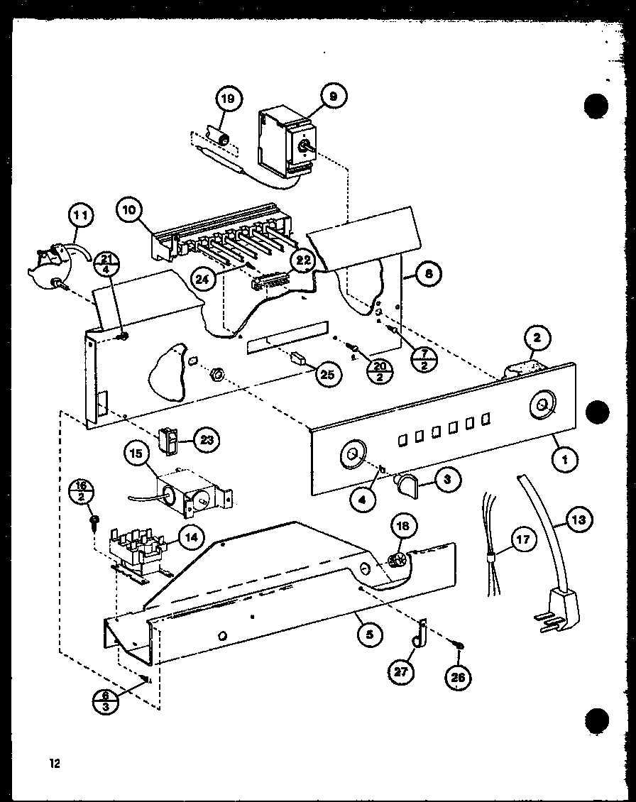 Amana PTH12-300B/P69003-40R (pth09-300c/p69003-30r) (pth09-400b/p69003-33r) diagram