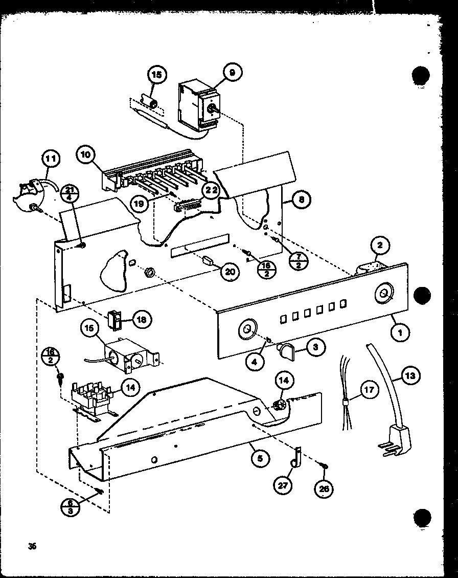 Amana PTH12-300B/P69003-40R (pth15-400b/p69003-36r) (pth15-300b/p69003-43r) diagram