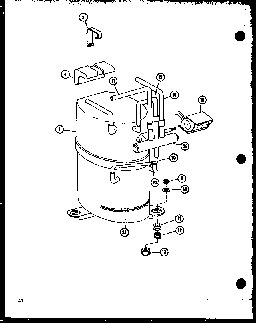 Amana PTH12-300B/P69003-40R (pth15-400b/p69003-36r) (pth15-300b/p69003-43r) diagram
