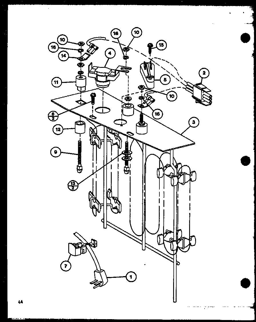 Amana PTC09330DD/P699543R (230v.-3.5kw) (265v.-4.0kw) (230v.-5.0kw) (265v.-5.0kw) (265v.-3.0kw) (230v.-2.5kw) (265v.-2.5kw) diagram