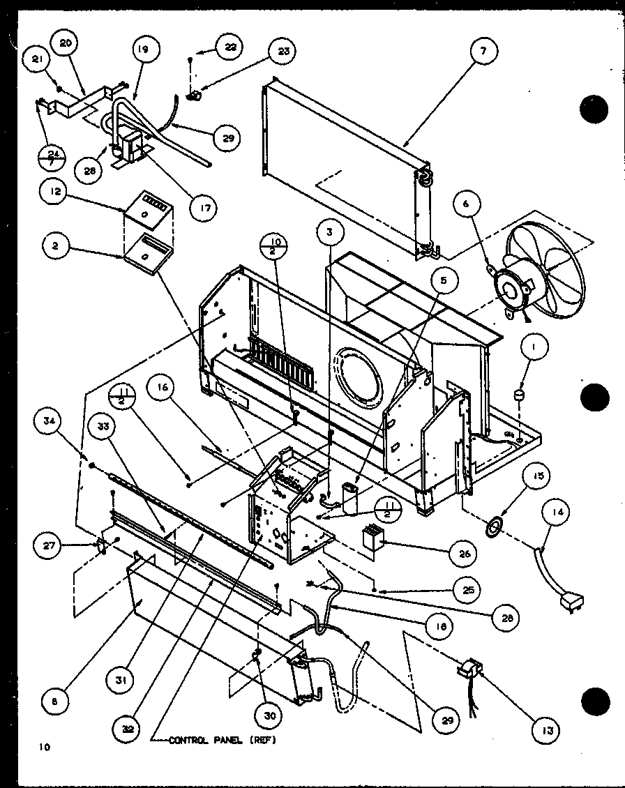Amana 230V.,5.0KW (pth15350edg/p1113204r) (pth12350edg/p1113205r) diagram
