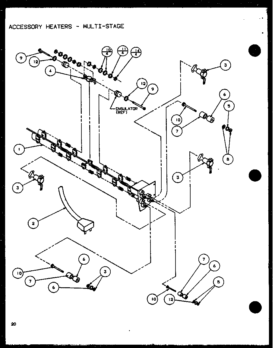 Amana 230V.,5.0KW (230v.,4.0kw) (230v.,5.0kw) (265v.,4.0kw) (265v.,5.0kw) diagram