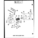 Amana GH-105E/P96324-7F direct drive blower parts (gh-65de/p96324-1f) (gh-80de/p96324-4f) (gh-105de/p96324-8f) (gh-120de/p96324-12f) (gh-140de/p96324-16f) diagram