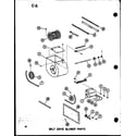 Amana GH120DJ-4/P96454-28F belt drive blower parts (gh105dj-r3/p96454-8f) (gh105j-r3/p96454-26f) diagram