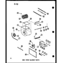 Amana GH120DJ-4/P96454-28F belt drive blower parts (gh120j-r3/p96454-12f) diagram