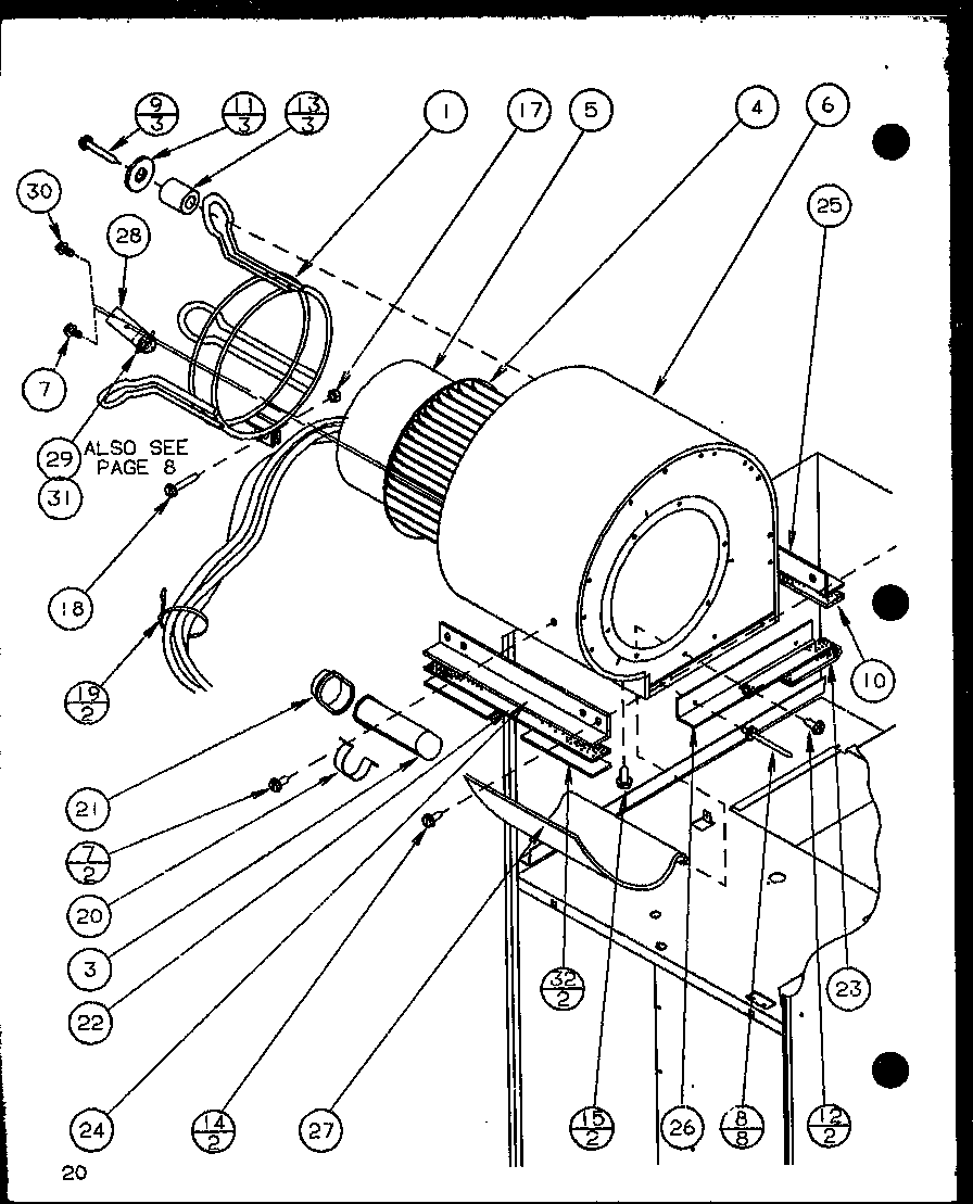 Amana GCI045C25B/P1106601F (gci115c35b/p1106606f) (gci115c50b/p1106607f) (gci140c35b/p1106608f) diagram
