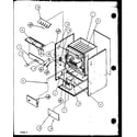 Amana GUD045B30A/P1115001F cabinet diagram