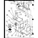 Amana GUD045B30A/P1115001F gas burners and manifold diagram