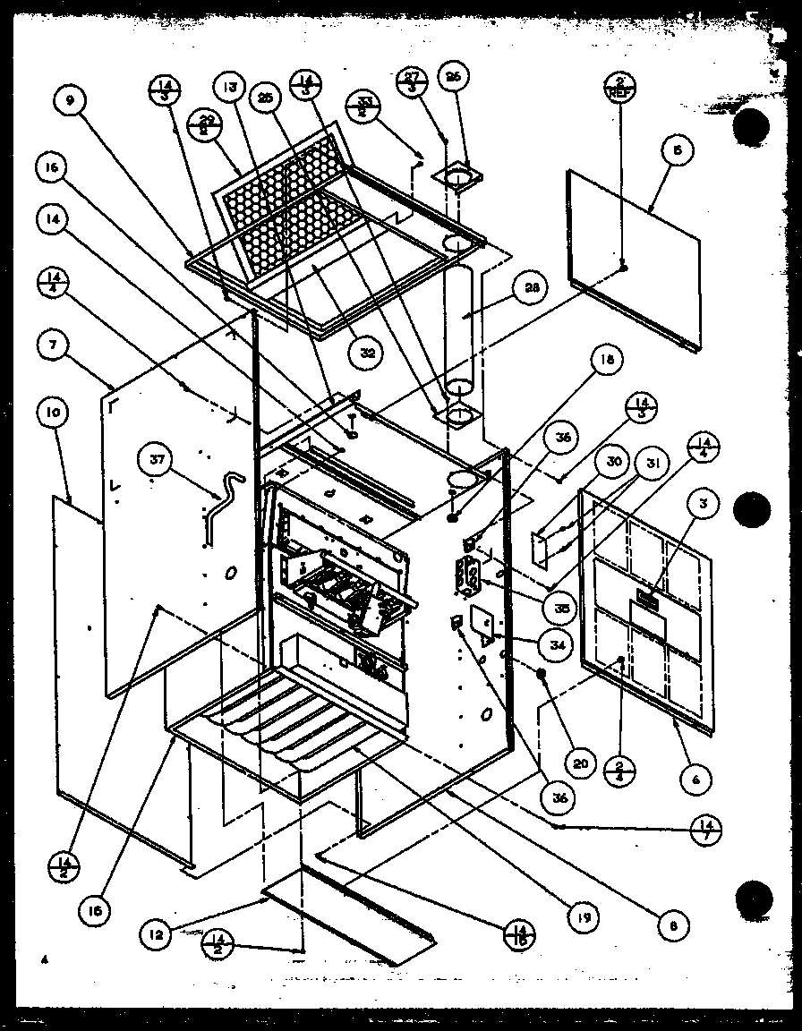Amana GCC070C40C/P1114409F (gcc045c30c/p1114407f) (gcc070c30c/p1114408f) (gcc070c40c/p1114409f) (gcc090c40c/p1114410f) (gcc090c50c/p1114411f) (gcc115c50c/p1114412f) diagram