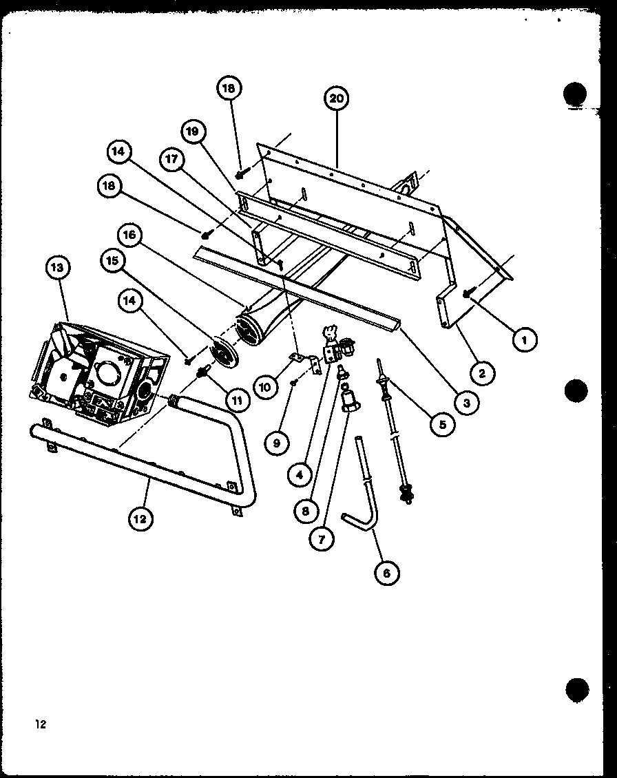 Amana GH125-5/P69590-8F (gh75-0/p69590-2f) (gh75-3/p69590-3f) (gh100-0/p69590-4f) (gh100-3/p69590-5f) diagram