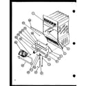 Amana GC100-3/P69589-3F gas burners and manifold diagram