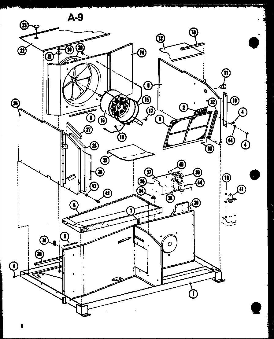 Amana 912-4HE4.0S/P68413-8R (909-3he3.5a/p68413-1r) (909-3he5.0a/p68413-2r) (912-3he3.5a/p68413-3r) (912-3he5.0a/p68413-4r) (915-3he3.5a/p68413-5r) diagram
