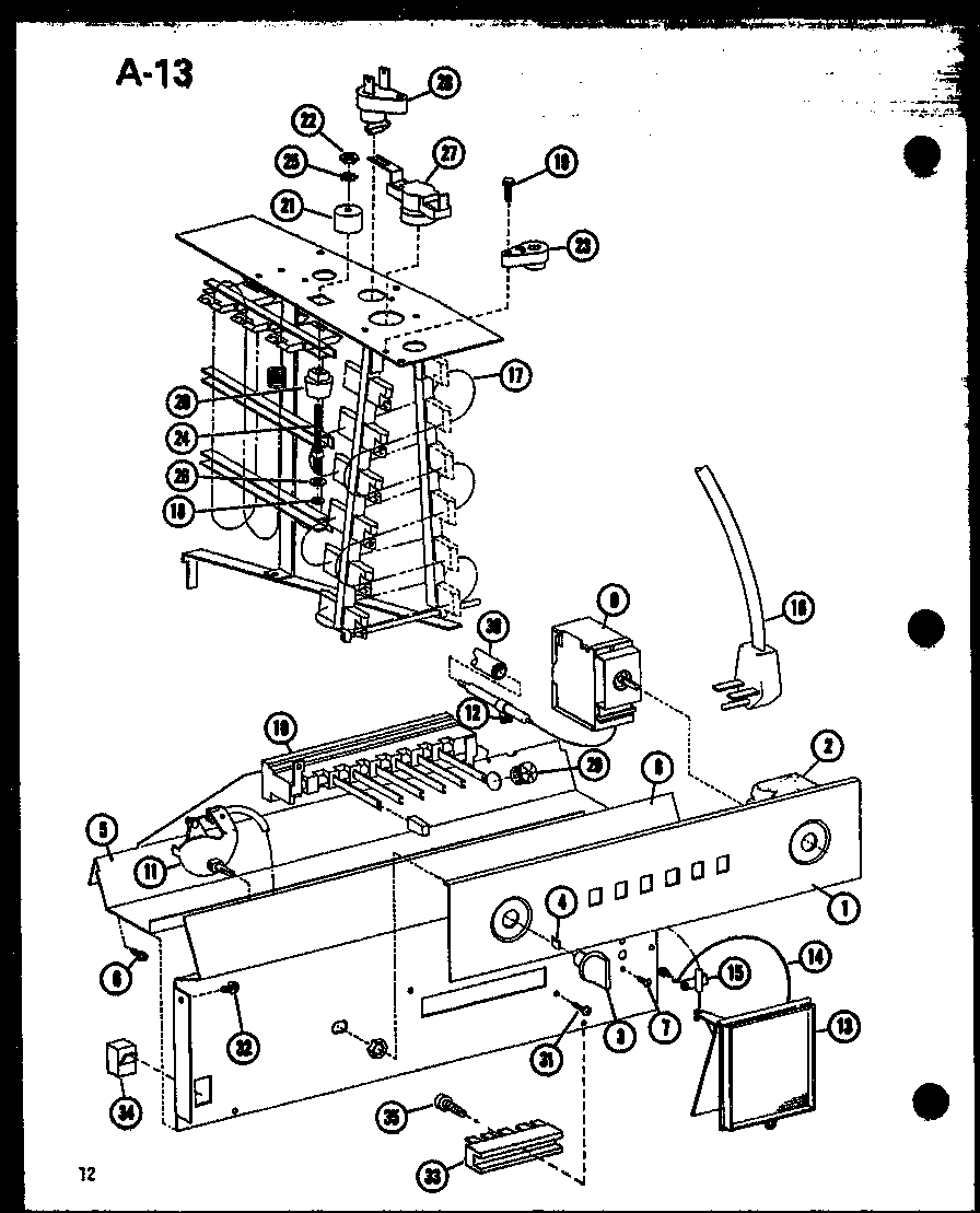 Amana 912-4HE4.0S/P68413-8R (909-3he3.5a/p68413-1r) (909-3he5.0a/p68413-2r) (912-3he3.5a/p68413-3r) (912-3he5.0a/p68413-4r) (915-3he3.5a/p68413-5r) diagram