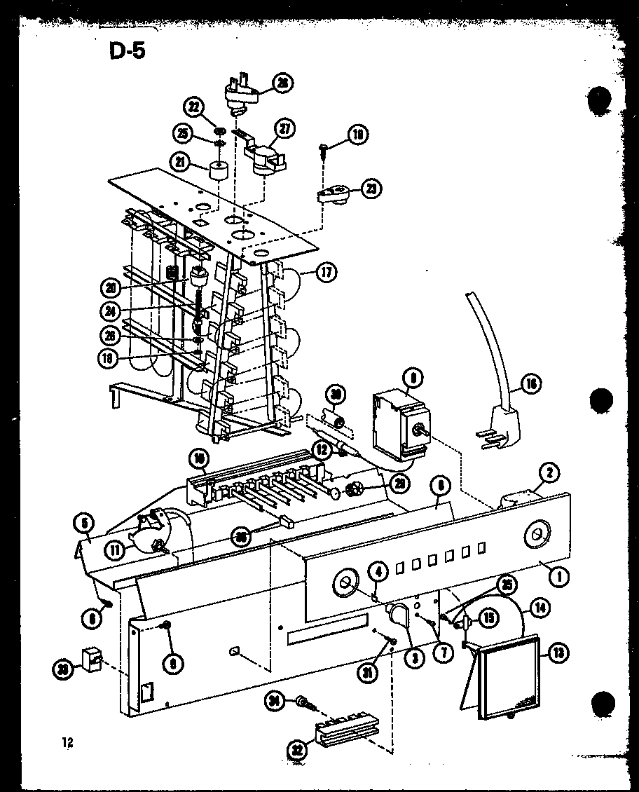 Amana 909-3E3.5A/P68412-1R (915-3e5.0a/p68412-6r) (912-3e5.0a/p68412-4r) (909-3e5.0a/p68412-2r) (909-3e3.5a/p68412-1r) (912-3e3.5a/p68412-3r) (915-3e3.5a/p68412-5r) diagram