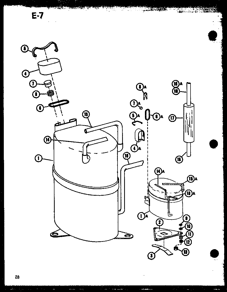 Amana 909-3E3.5A/P68412-1R (912-4e4.0t/p68412-8r) (909-4e3.0a/p68412-7r) (912-4e4.0a/p68412-13r) (912-4e5.0a/p68412-9r) diagram