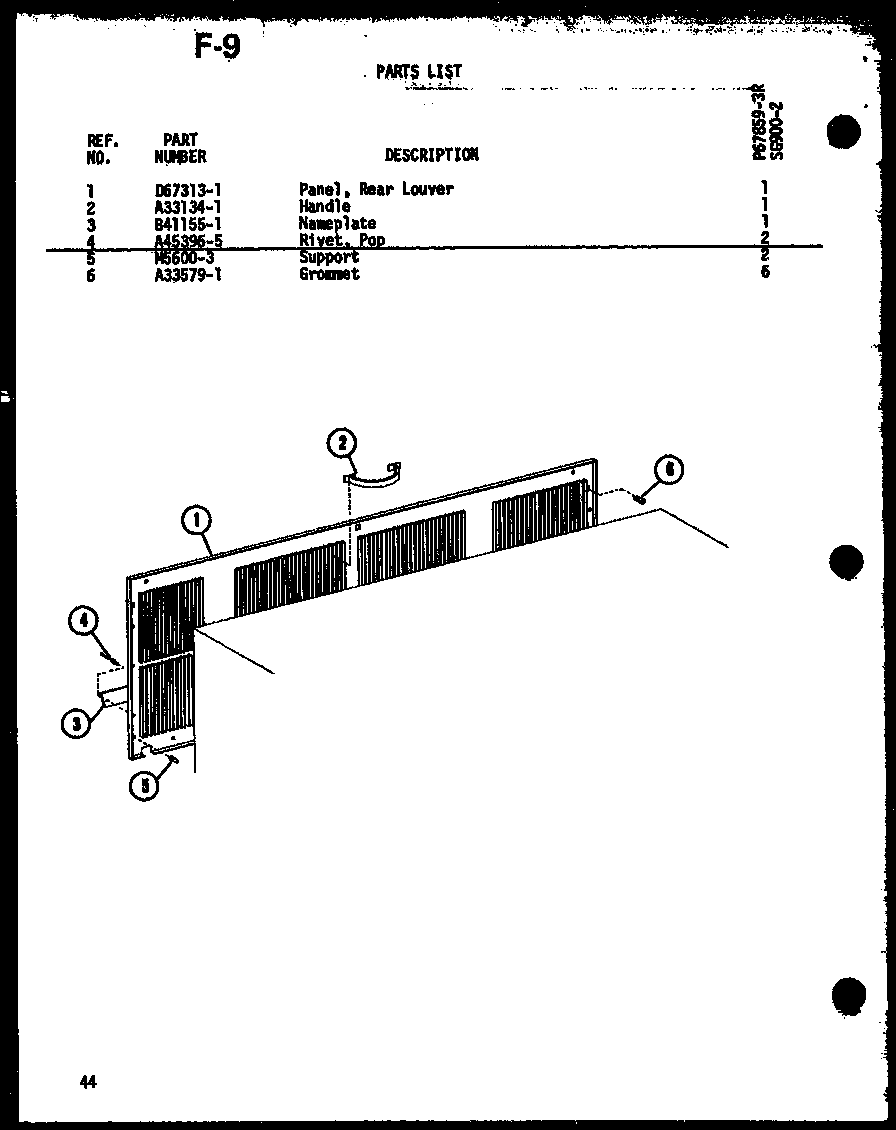 Amana 909-3E3.5A/P68412-1R (sg900-2/p67859-3r) diagram