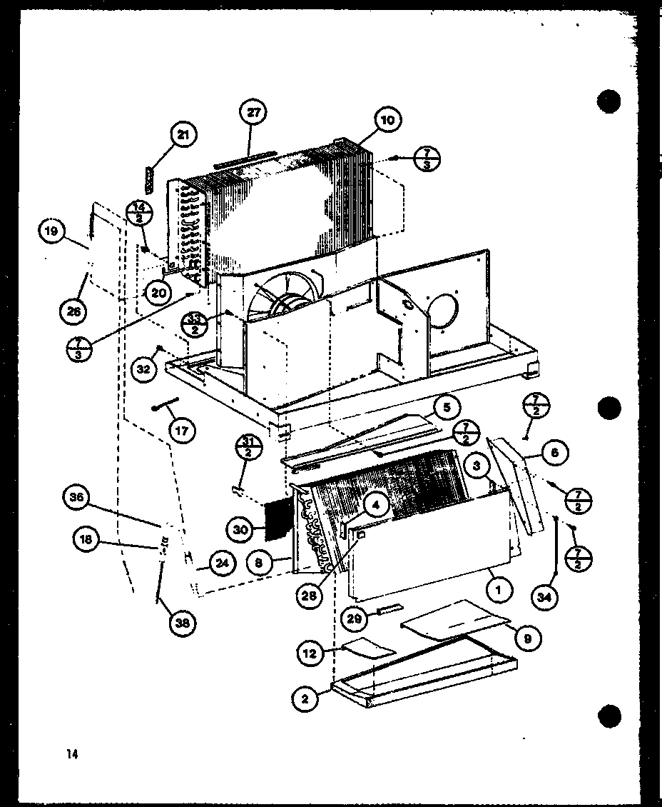 Amana PTH12300D/P6999604R (pth09300d/p6999601r) (pth09400d/p6999610r) (pth09300dc/p9911218r) (pth09400dc/p9911221r) diagram