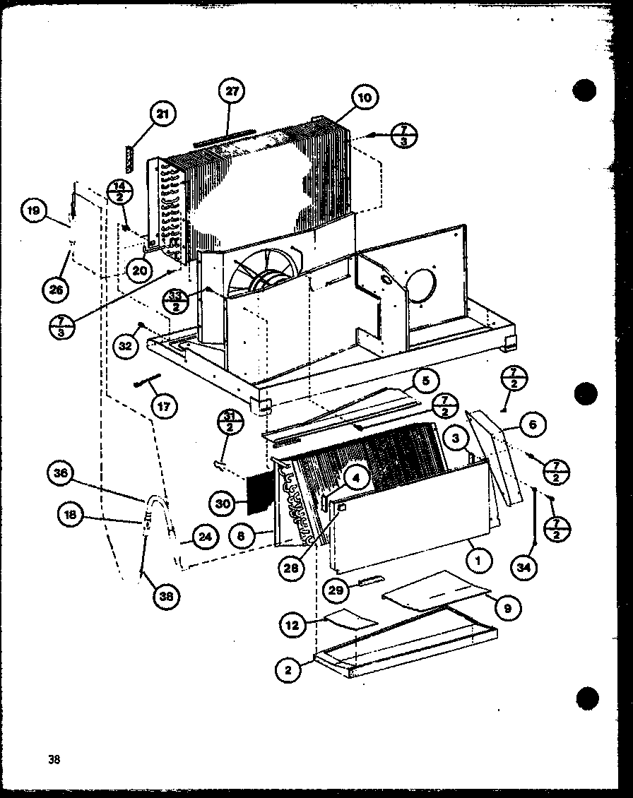 Amana PTH12300D/P6999604R (pth15300d/p6999607r) (pth15400d/p6999617r) (pth15300dc/p9911220r) (pth15400dc/p9911223r) diagram
