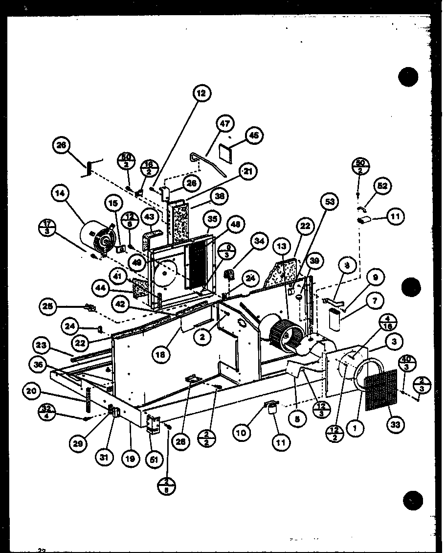 Amana 611-0107-01 (ptc12300dr/p9913519r) (ptc12400dr/p9913522r) diagram