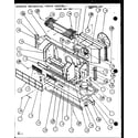 Amana PTH09300FC/P1103001R chassis mechanical parts assembly (pth07300e/p9806801r) (pth07400e/p9806901r) (pth07300ec/p9811801r) (pth07400ec/p9872301r) diagram