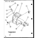Amana PTH09300FC/P1103001R control panel assembly (pth09300f/p1102601r) (pth09400f/p1102701r) (pth09300fc/p1103001r) (pth09400fc/p1103101r) diagram