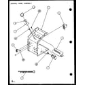 Amana PTH09300FC/P1103001R control panel assembly (pth12300e/p9806815r) (pth12400e/p9806915r) (pth12300ec/p9811815r) (pth12400ec/p9872315r) diagram
