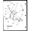 Amana PTH09300FC/P1103001R control panel assembly (pth12300e/p9806829r) (pth12400e/p9806929r) (pth12300ec/p9811829r) (pth12400ec/p9872329r) diagram