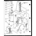 Amana PTH09300FC/P1103001R compressor & tubing (pth12300e/p9806829r) (pth12400e/p9806929r) (pth12300ec/p9811829r) (pth12400ec/p9872329r) diagram