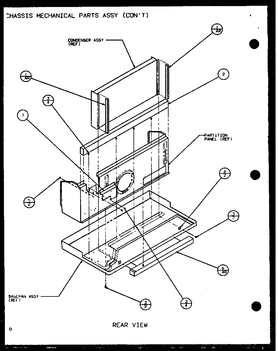 Amana 230/208V.,4.0KW chassis mechanical parts assy (ptc12300e/p9999715r) (ptc12400e/p9806715r) (ptc12300ec/p9811715r) (ptc12400ec/p9872415r) diagram