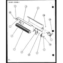 Amana PTH12400ER/P9872129R blower assembly (pth12300er/p9812615r) (pth12400er/p9872115r) diagram