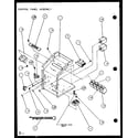 Amana PTH12400ER/P9872129R control panel assembly (pth12300er/p9812629r) (pth12400er/p9872129r) diagram
