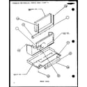 Amana PTC12300ER/P9812529R chassis mechanical parts assy (ptc07400er/p9872201r) (ptc07300er/p9812501r) diagram