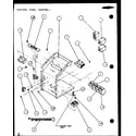 Amana PTC12300ER/P9812529R control panel assembly (ptc07400er/p9872201r) (ptc07300er/p9812501r) diagram