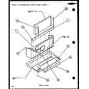 Amana PTC12300ER/P9812529R chassis mechanical parts assy (ptc09300er/p9812508r) (ptc09400er/p9872208r) diagram